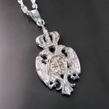 Serbian Coat of Arms Pendant