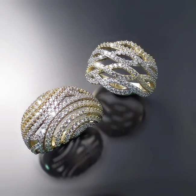 shop gold statement rings