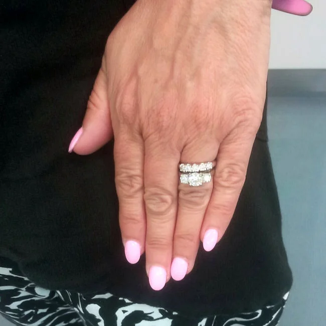 Engagement Ring Redesign and Wedding Band Restoration — Zoran Designs