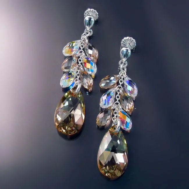 Swarovski crystal bridal jewellery