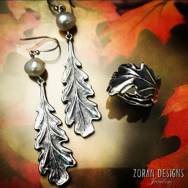 Artisan Jewellery: unique silver ring and earrings