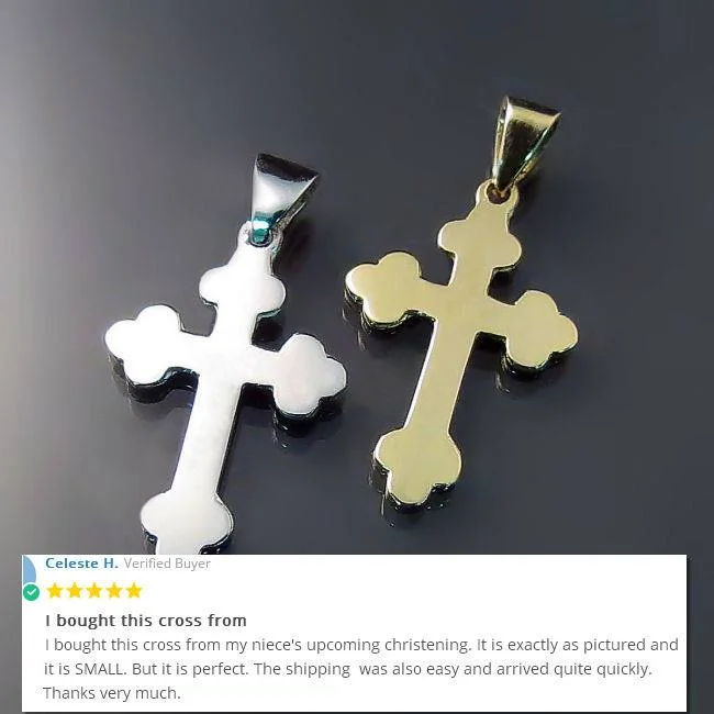 Baptismal Orthodox Crosses