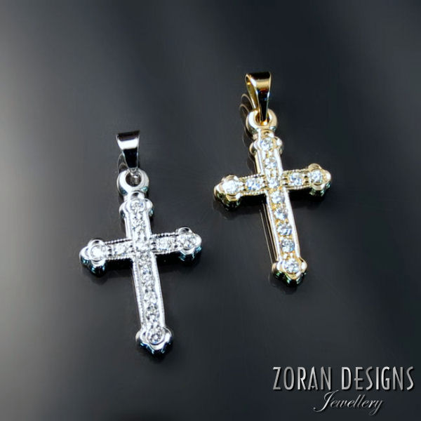 Orthodox Crosses with Diamonds