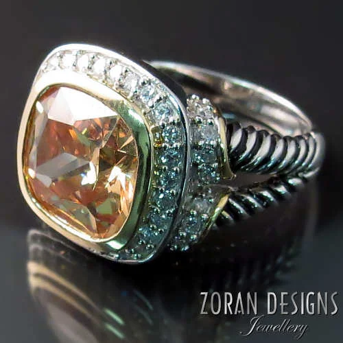 CZ Statement Ring