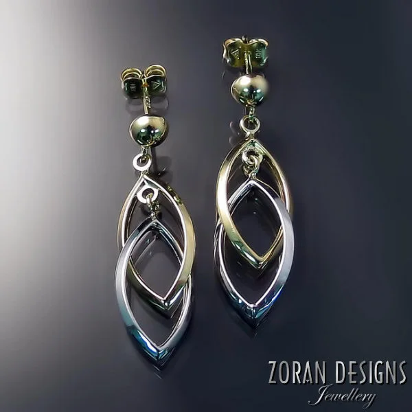 Gold Dangle Earrings