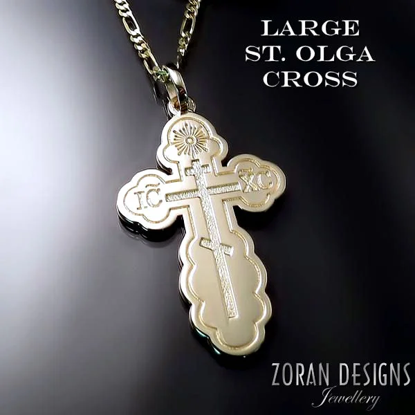 Eastern Orthodox cross for men