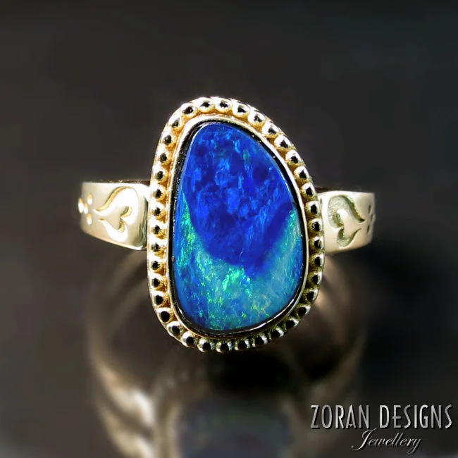 Custom made opal ring - Jewellery Designer