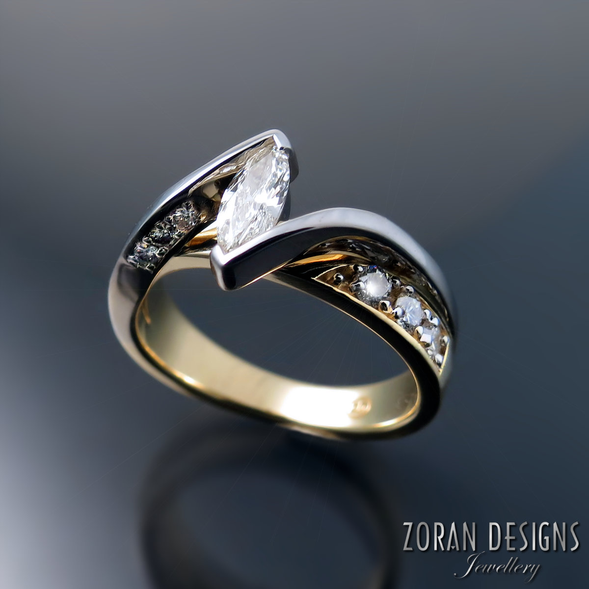 Roberta's Redesigned Ring using Repurposed Diamonds — Zoran Designs ...