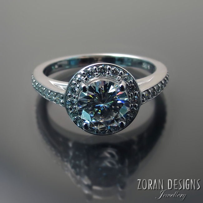 Halo Engagement Rings