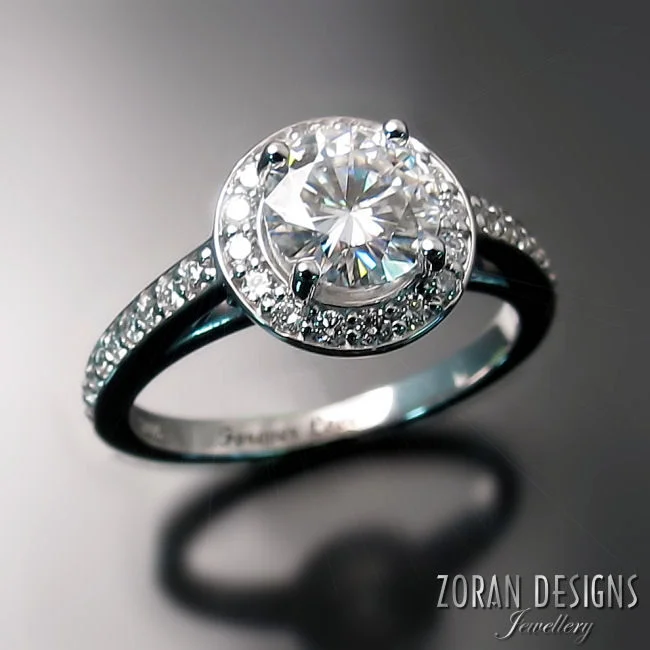 Moissanite Engagement Rings