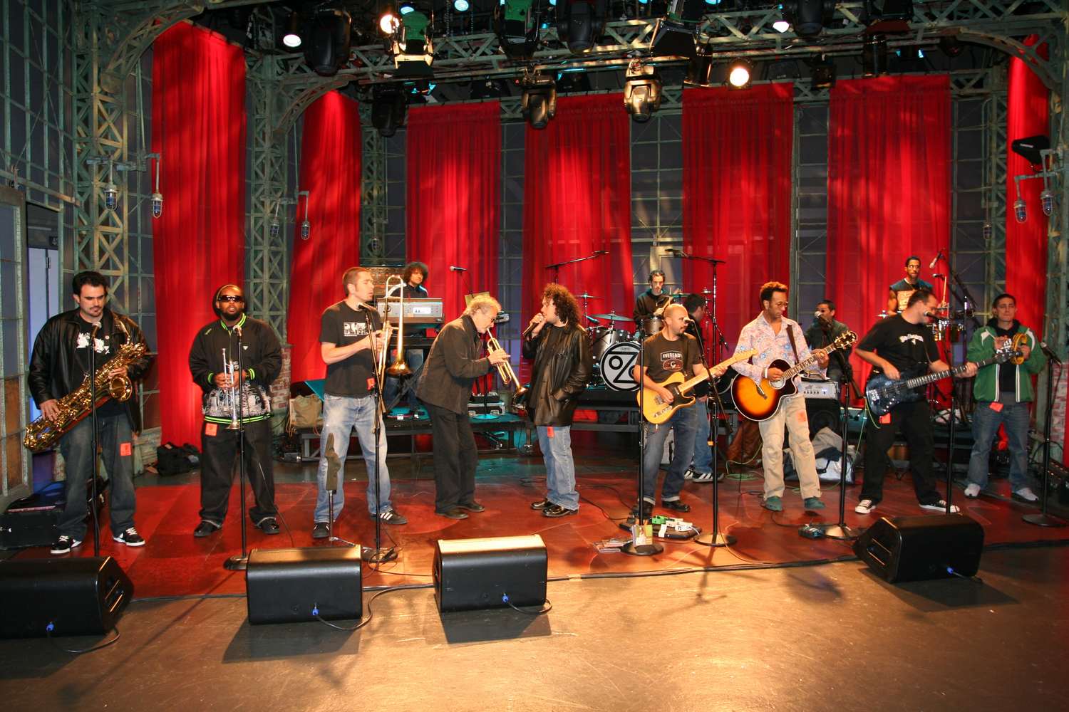 Anthony Marinelli performing with Herb Alpert featuring Ozomatli on the Jay Leno Show March 16, 2006
