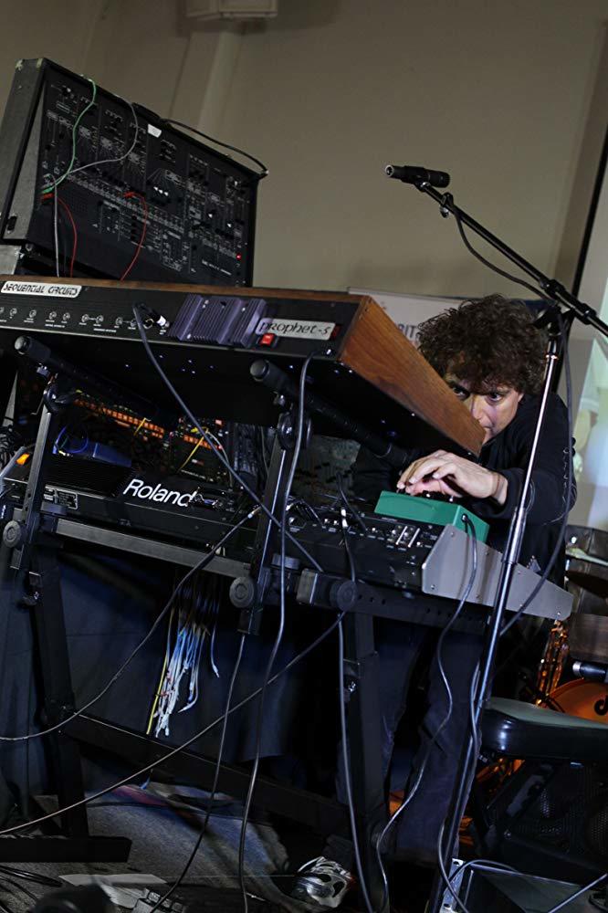 Anthony Marinelli performing on vintage analog synthesizers with Ozomatli at the NASA Ames, Conrad Foundation Spirit of Innovation Summit, Mountain View, CA, March, 2012