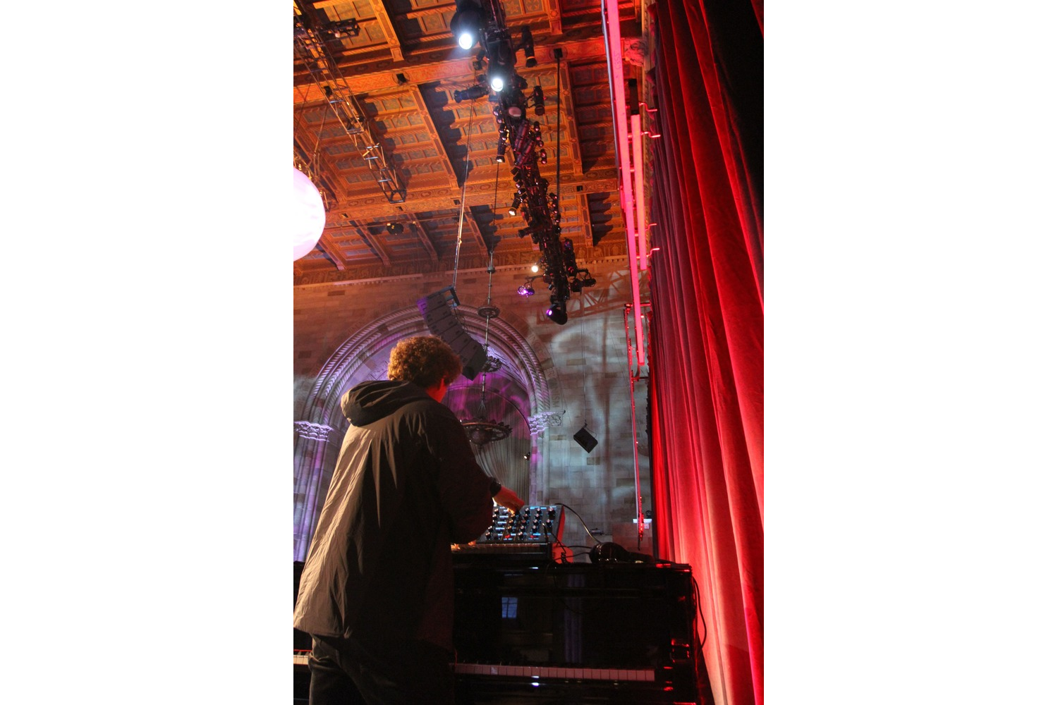 Anthony Marinelli rehearsing for the performance of his Bollywood inspired dance extravaganza “BollyDoll” at the 16th annual ACE Awards at Cipriani 42nd Street, New York, New York, 2012