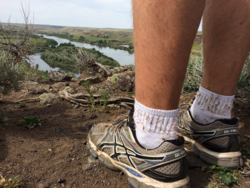 Several socks were sacrificed in the quest to reach this view point