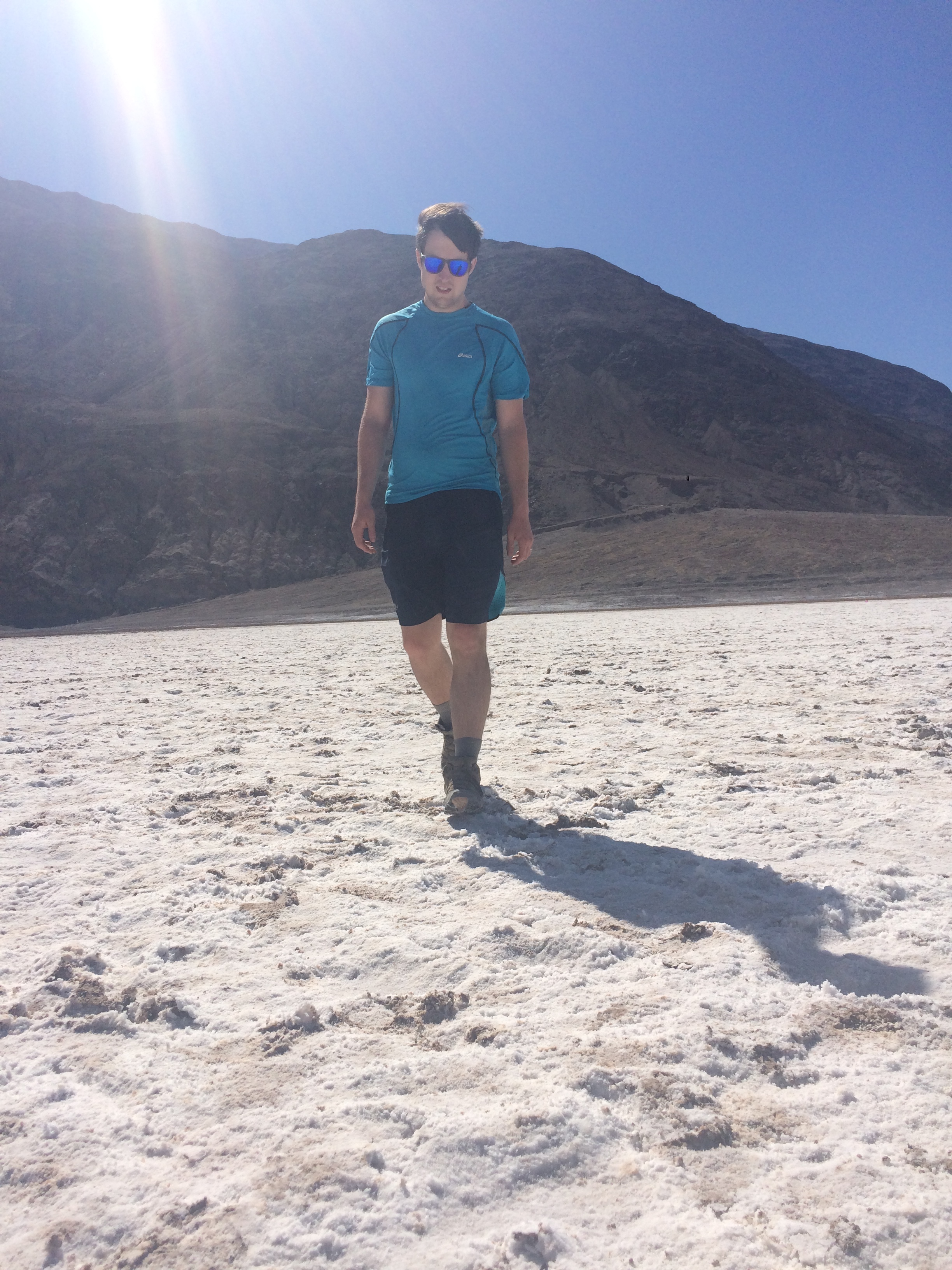 salt flats 288 feet below sea level!
