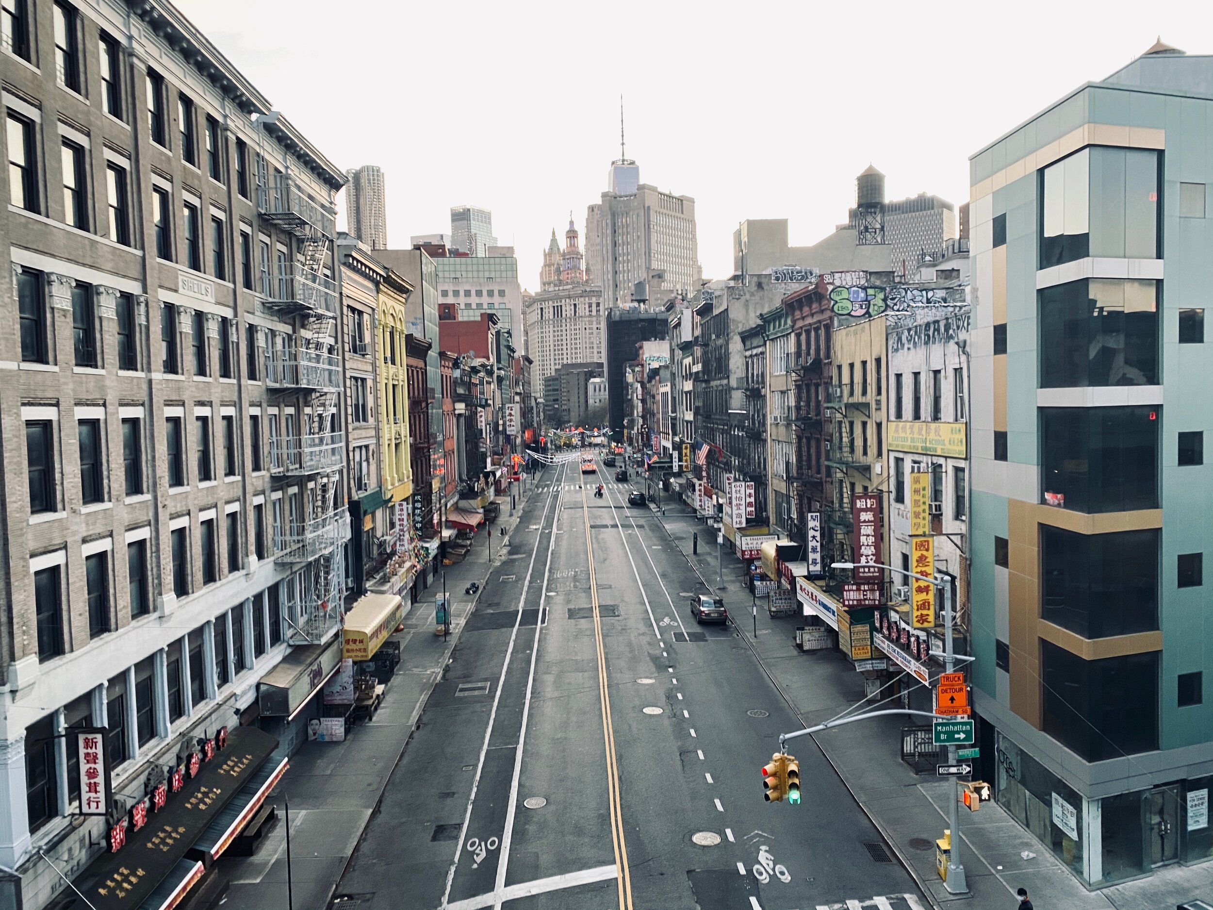 Overlooking Chinatown