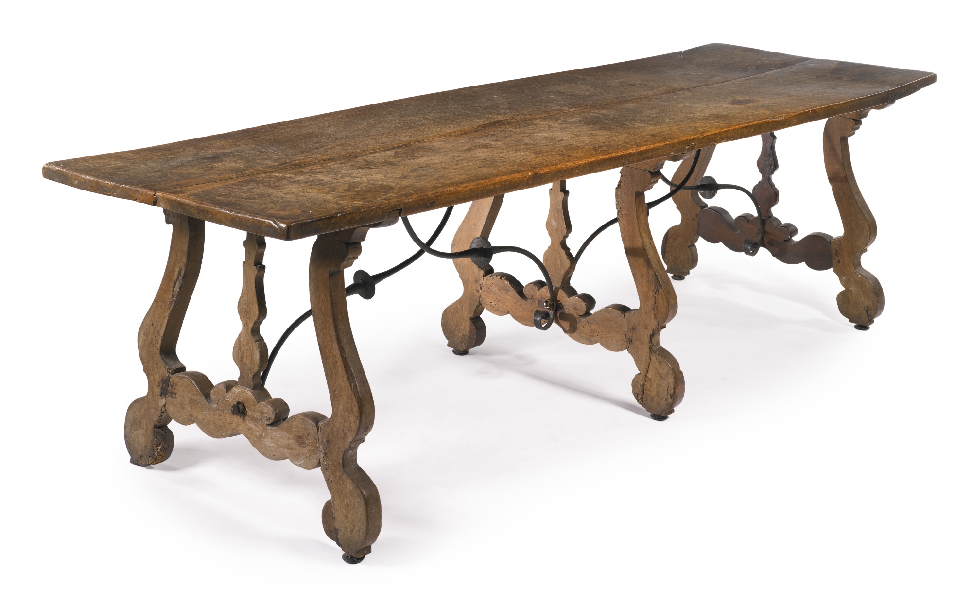 17th C. Spanish Baroque Walnut Refectory Table