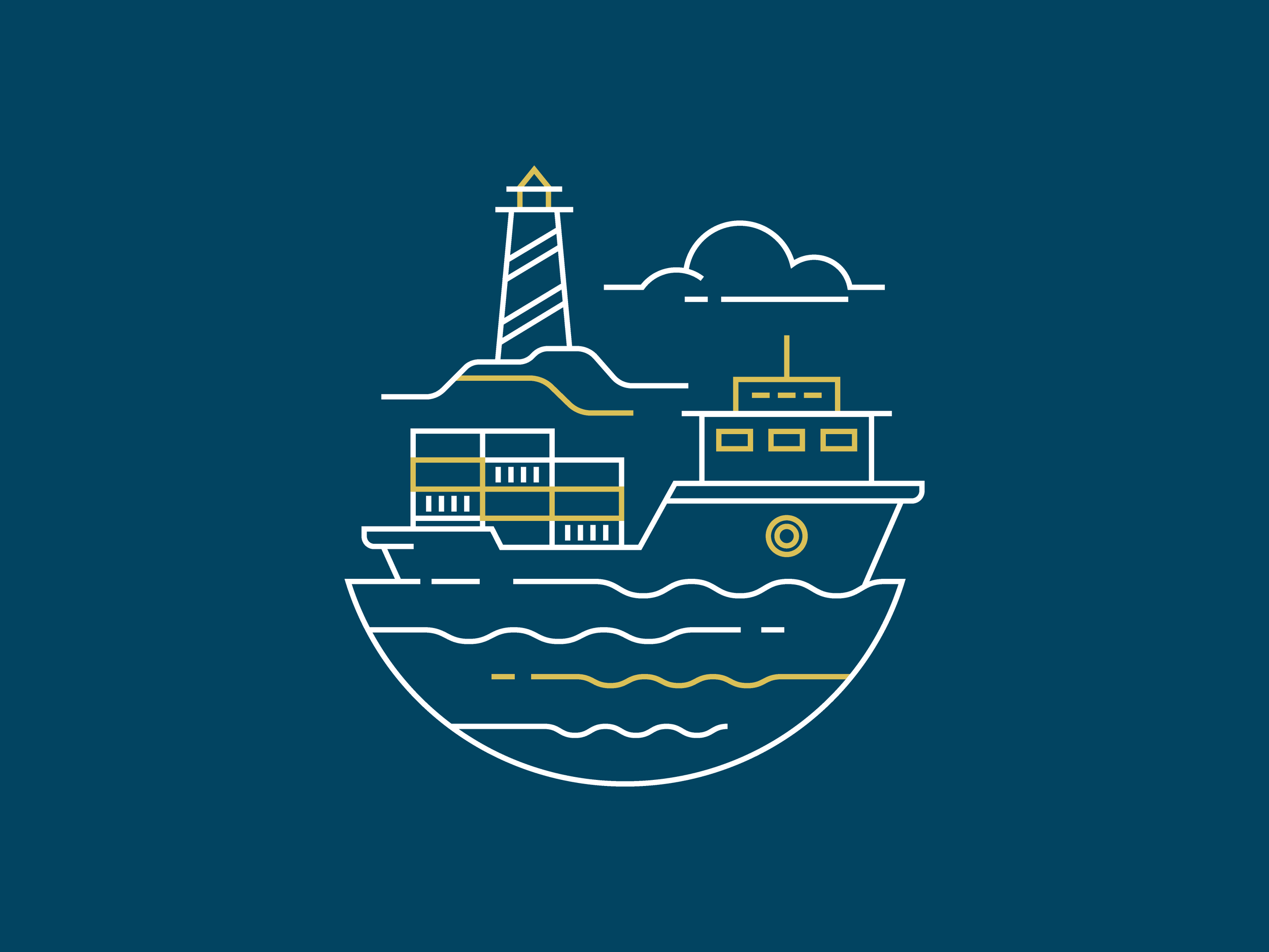 The icons expanded into a larger illustration for use in internal infographics.