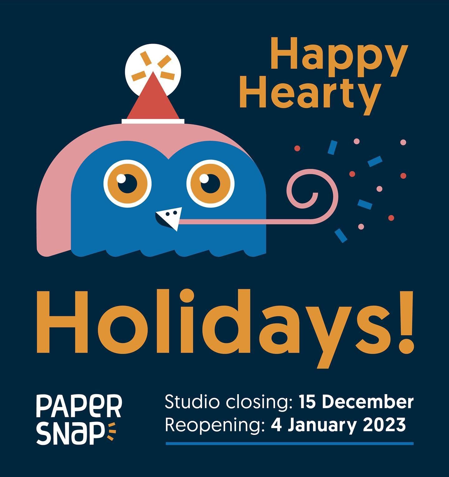 This year has been a roller coaster. We are looking forward to some down time in December. Hope everyone can get a well deserved break too! Happy Hearty Holidays 🎈

#papersnapstudio #illustration #owl #party #happyholidays #christmashat