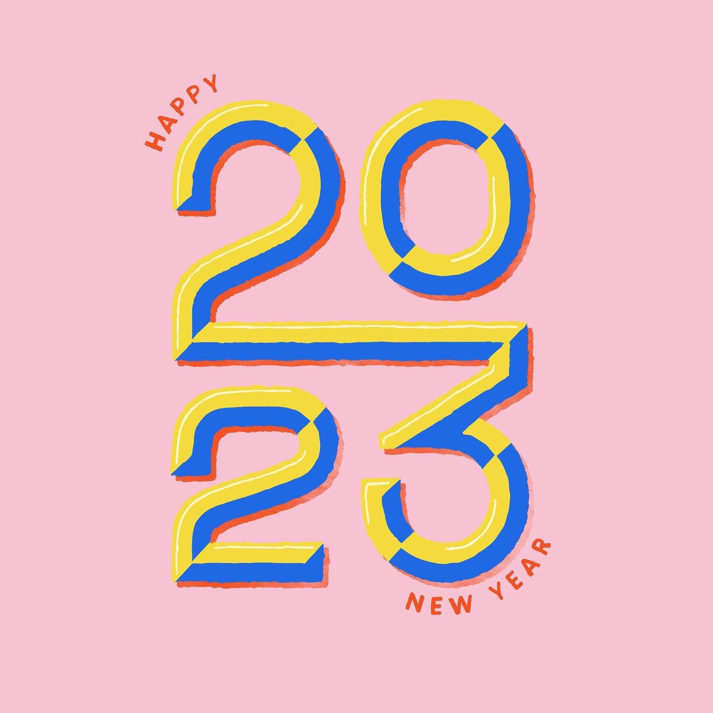 We&rsquo;re back from a little break. Ready for new design adventures. 

Wishing you all a successful and productive 2023!

#papersnapstudio #design #typography #graphicdesign #typographydesign #illustration