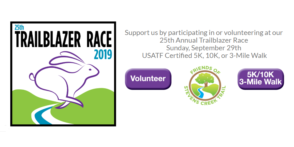 Friends of Stevens Creek Trail 25th Annual Trailblazer Race
