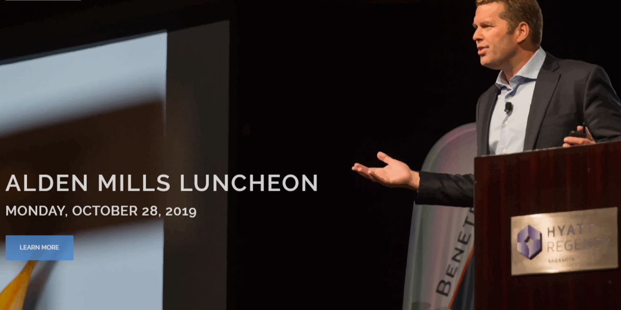 Leadership Program Speaker's Lunch with Alden Mills, author of Unstoppable Teams