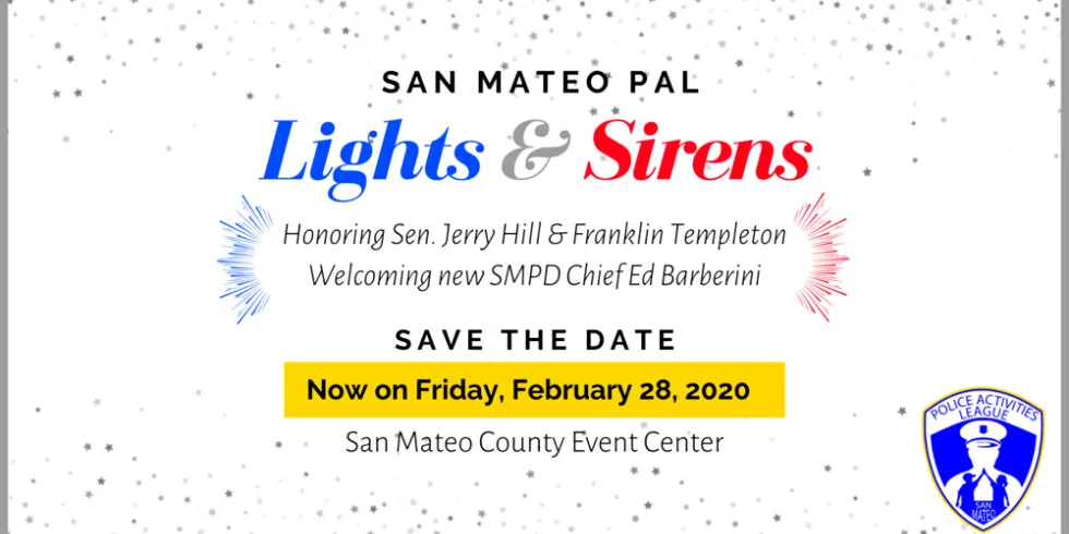 San Mateo Police Activities League's Lights &amp; Sirens Awards and Recognition Dinner