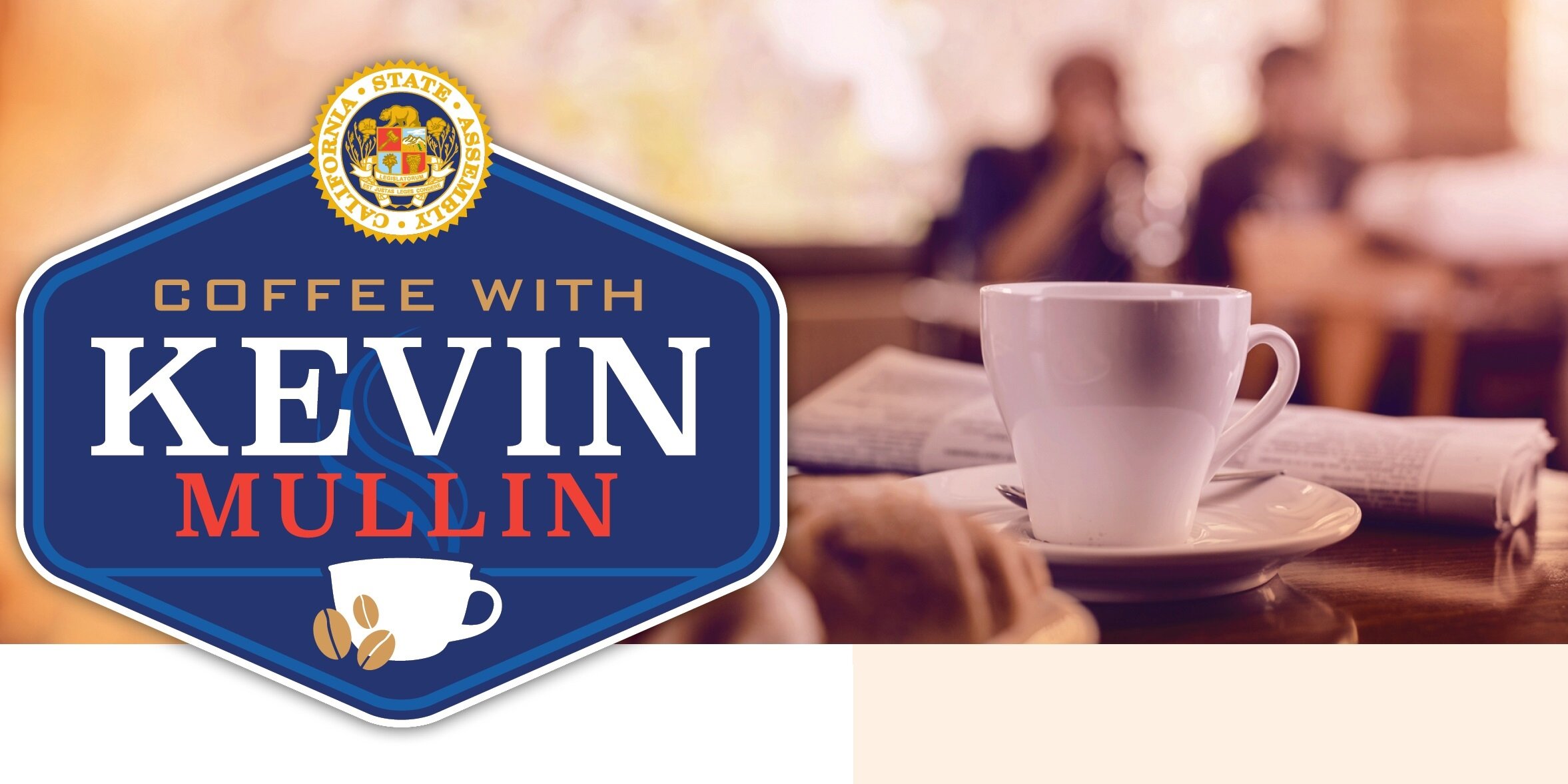 Coffee with Kevin Mullin
