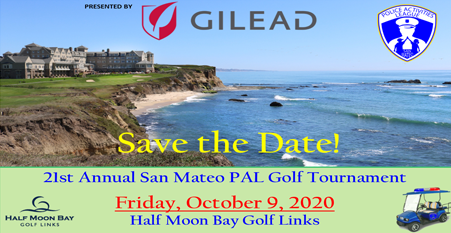 Save the Date: 21st Annual San Mateo Police Activities League Golf Tournament