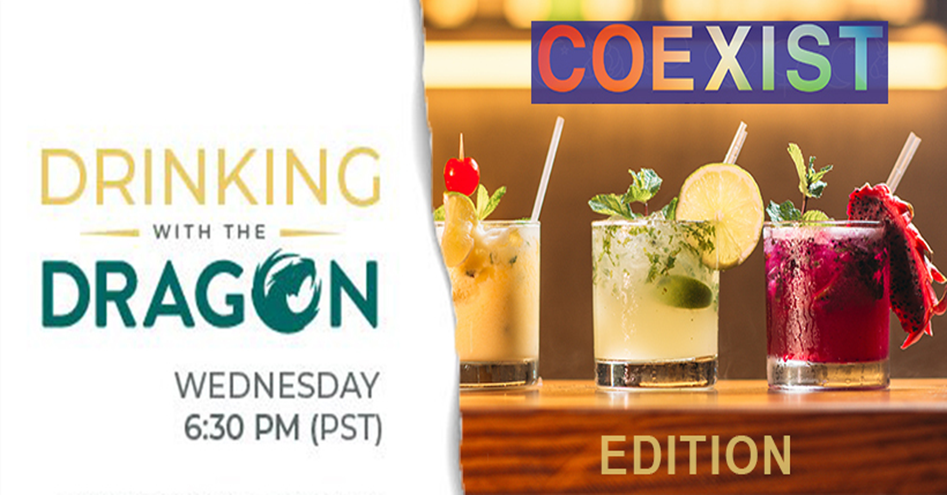 Fuse Theatre and Dragon Theatre: Co-EXIST Cocktails