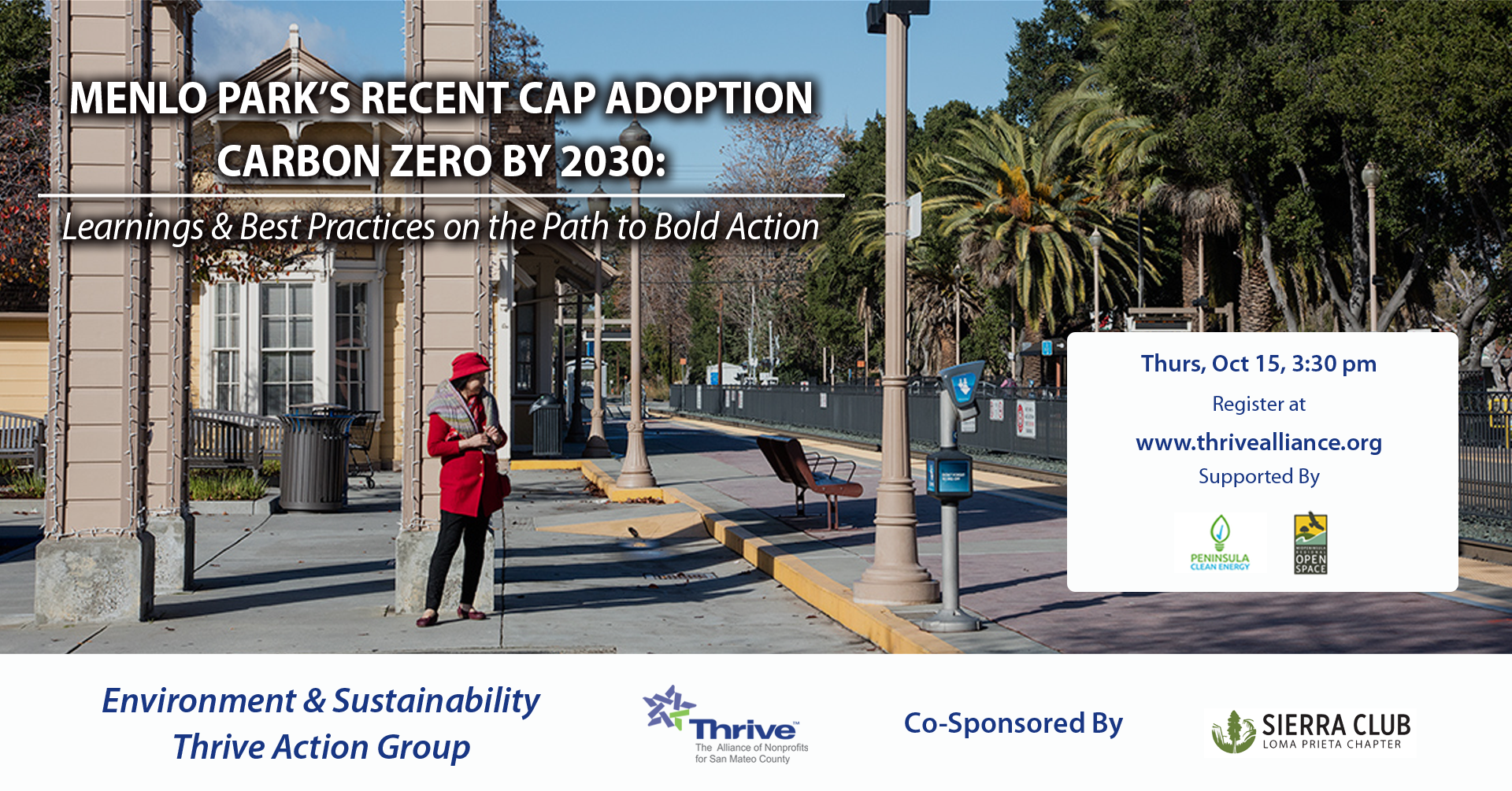 Menlo Park’s Recent CAP Adoption: Carbon Zero by 2030 Learnings &amp; Best Practices on the Path to Bold Action