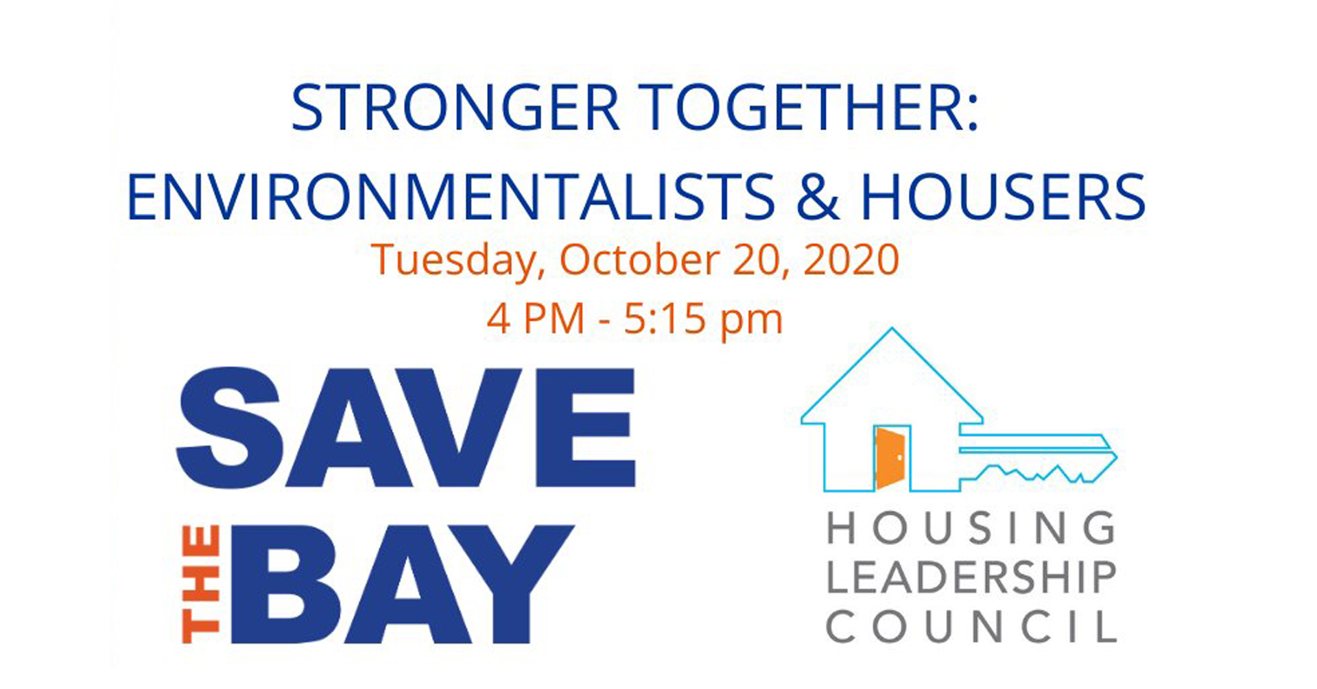 Stronger Together: Environmentalists and Housers