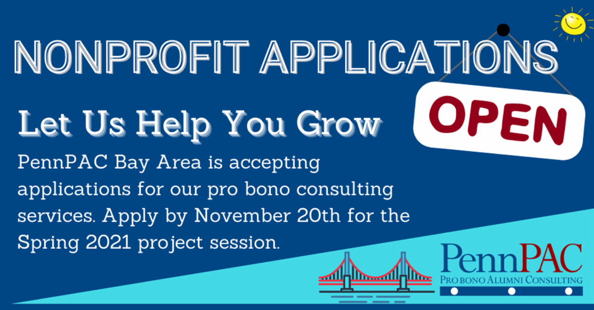 PennPAC Bay Area Nonprofit Applications