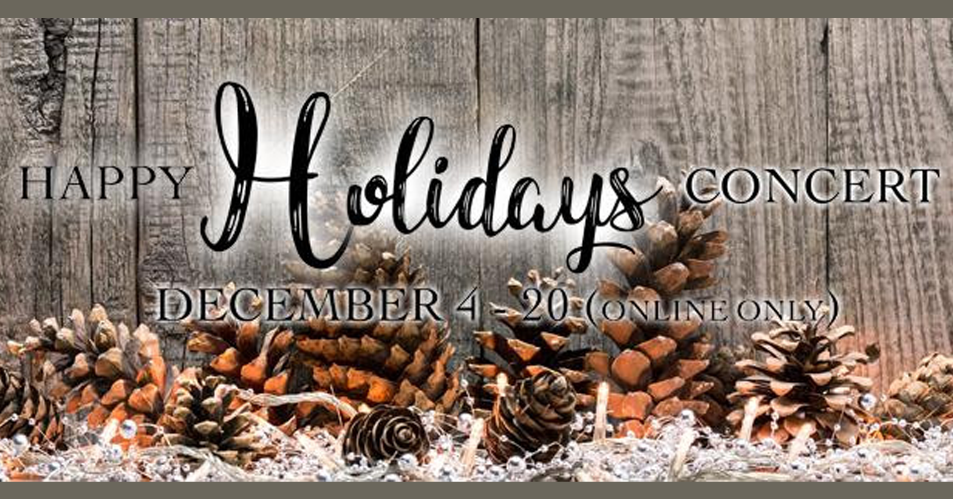 Hillbarn Theatre &amp; Conservatory: Happy Holidays Concert