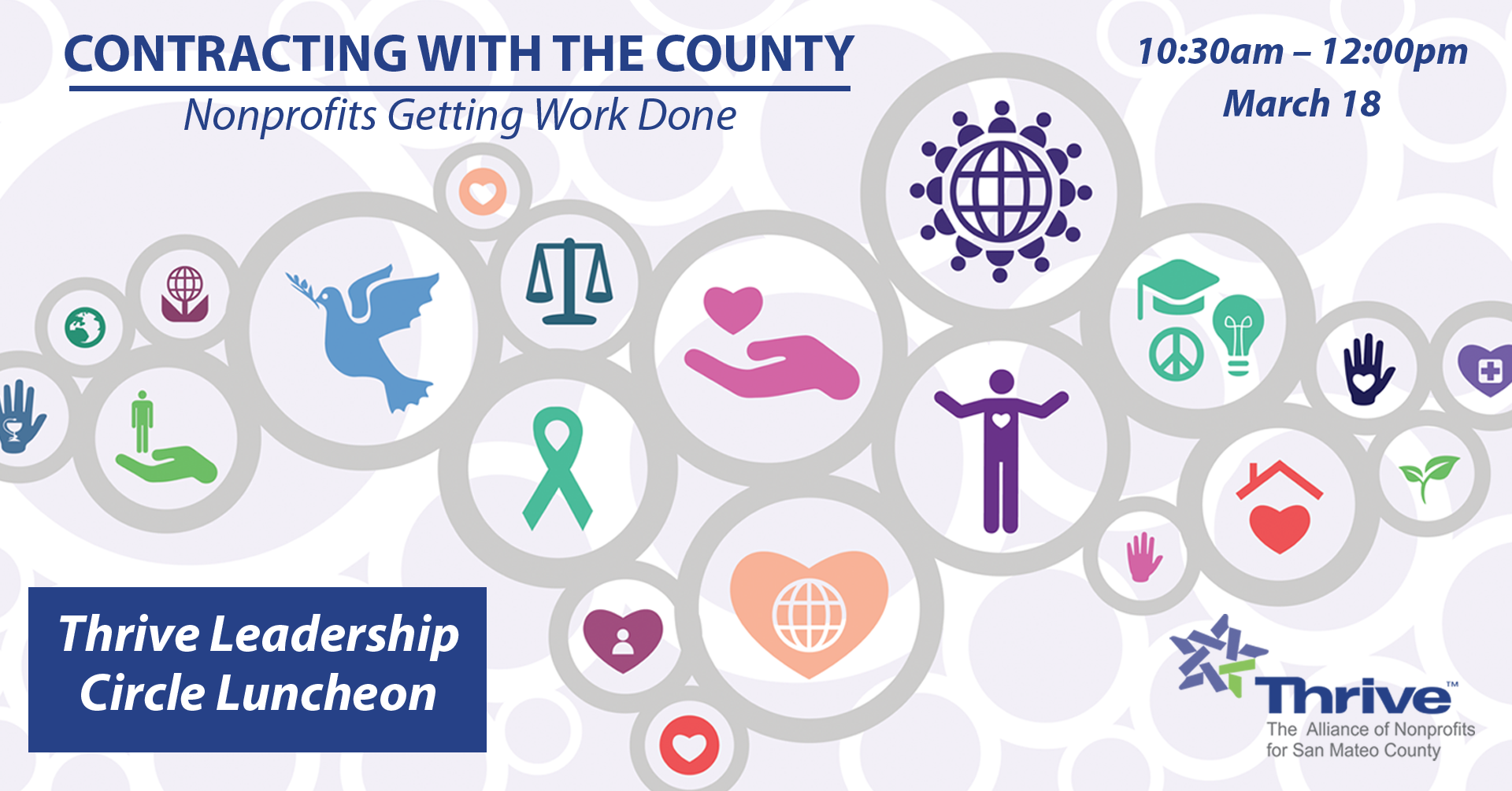 Thrive Leadership Circle Luncheon: Contracting with the County: Nonprofits Getting Work Done