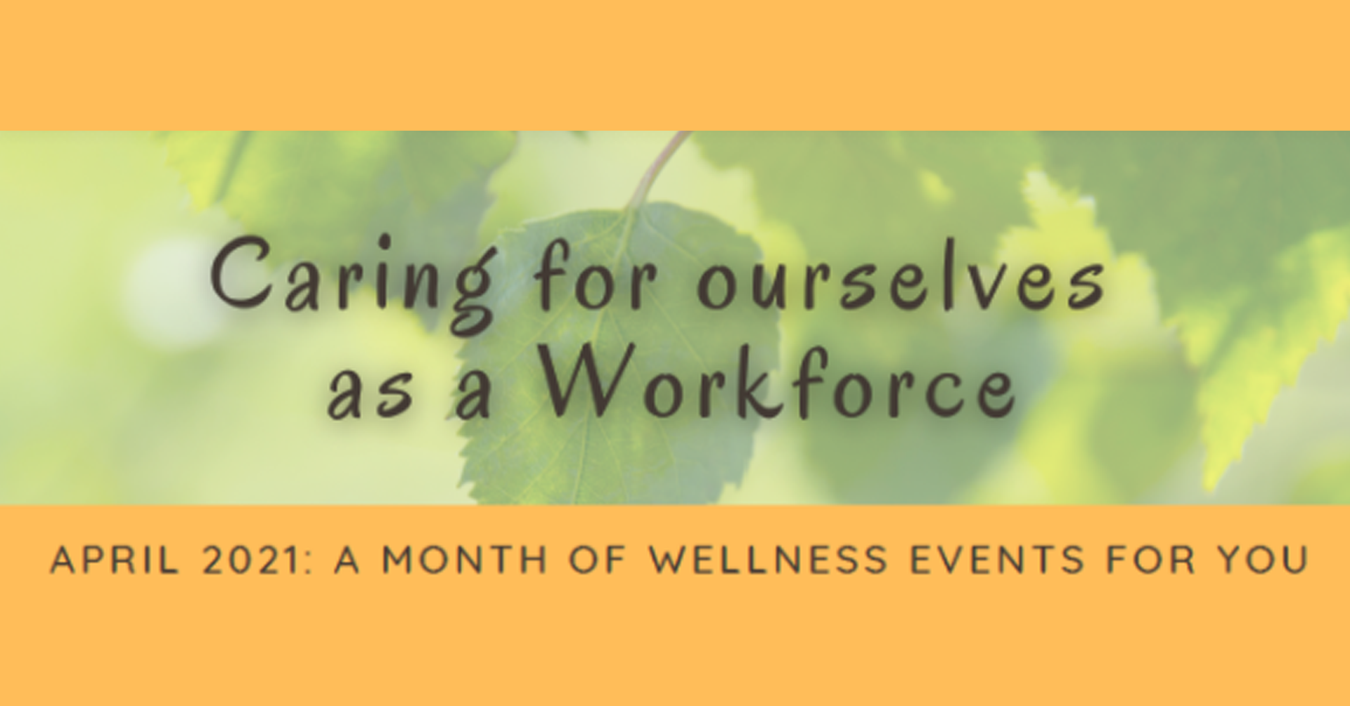 San Mateo County Health Behavioral Health & Recovery Services: Caring for Ourselves as a Workforce