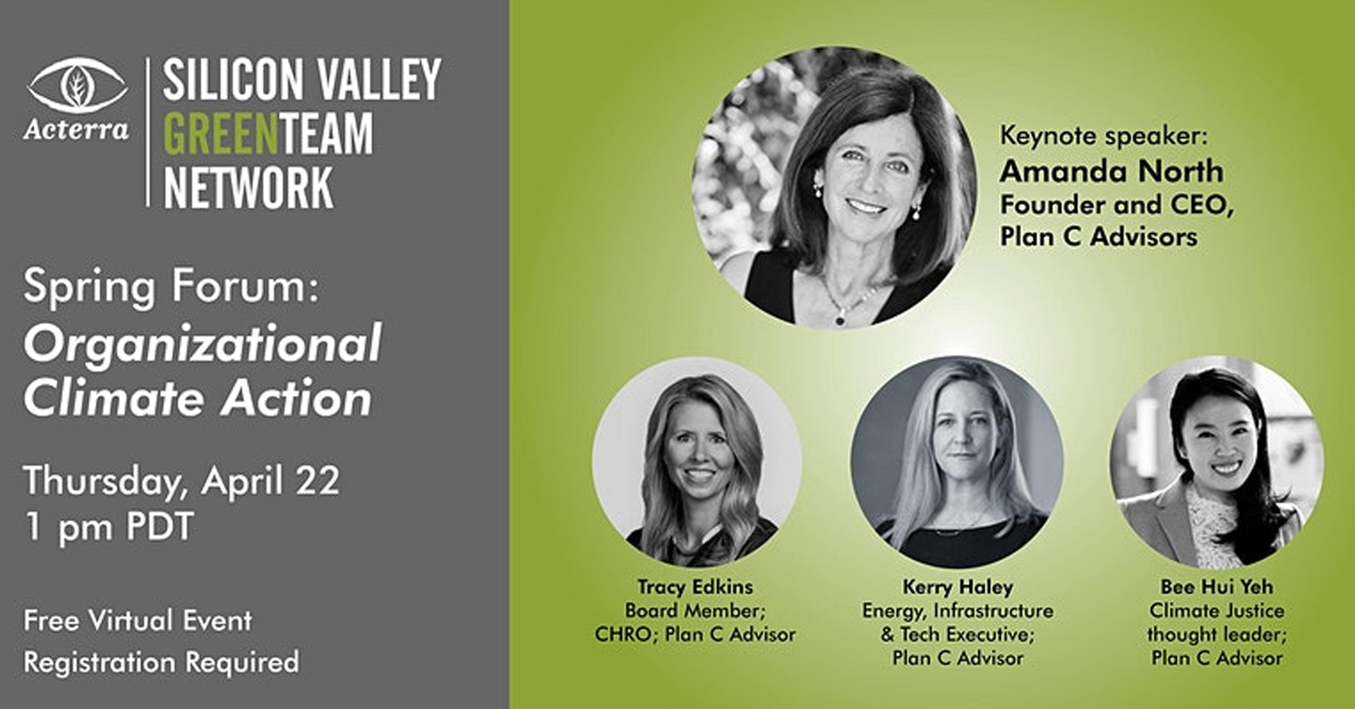 Acterra: Green Team Network Spring Forum on Organizational Climate Action