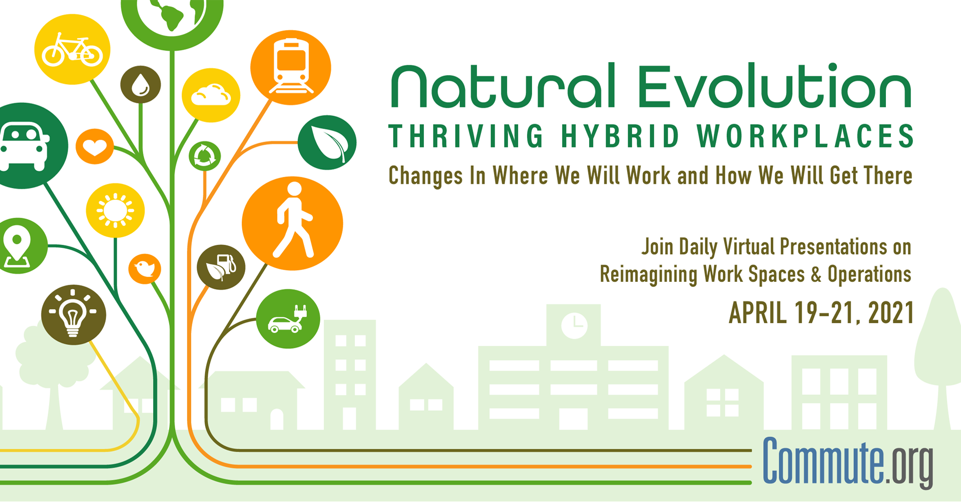 Commute.org: Natural Evolution - Thriving Hybrid Workplaces (Three-day Annual Symposium)