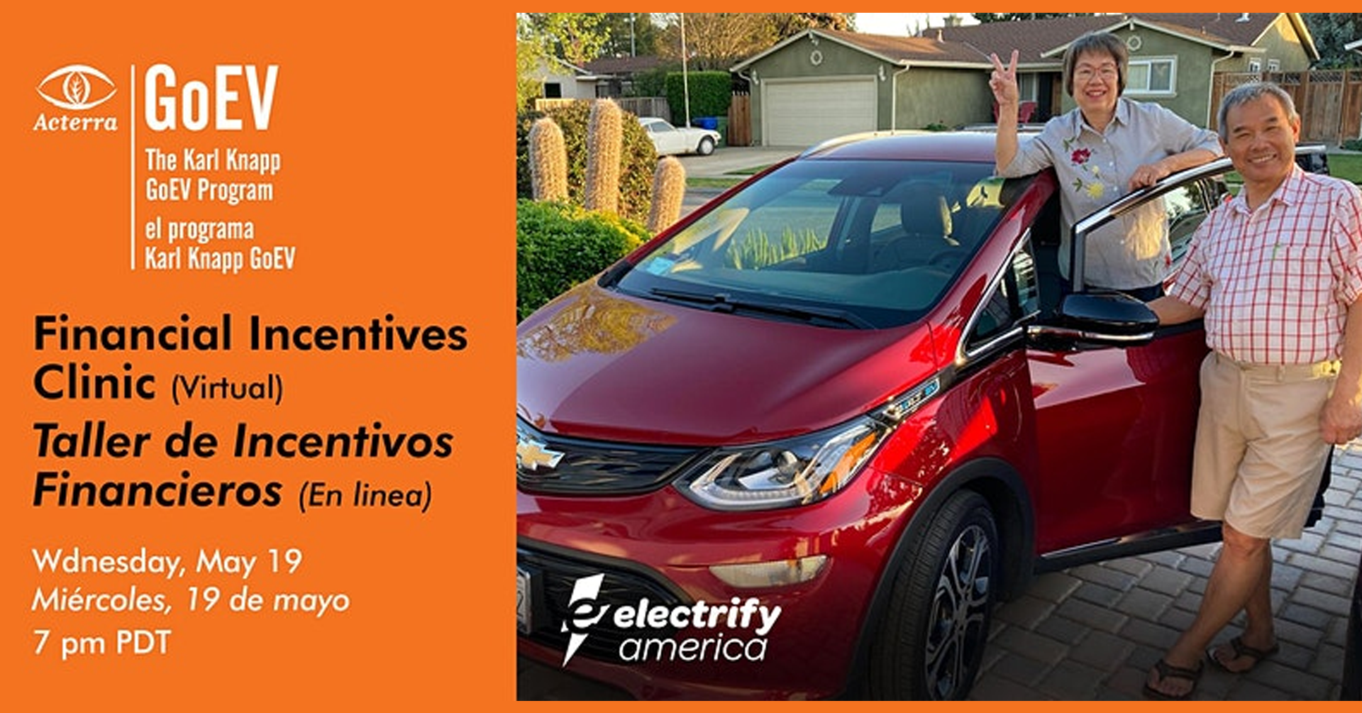 Acterra: EV Financial Incentives Clinic