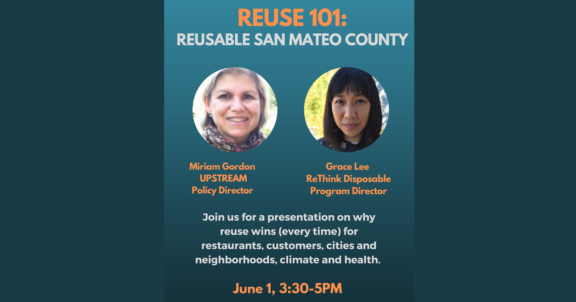 Reuse 101: Reusable San Mateo County