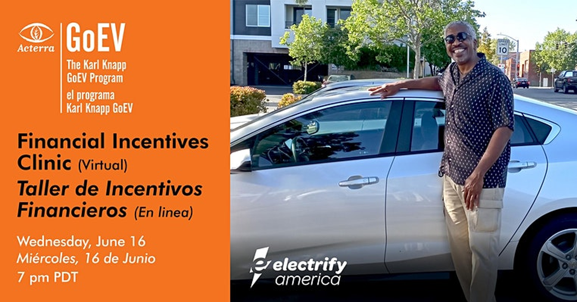 Acterra: Electric‌ ‌Vehicle‌ ‌Financial‌ ‌Incentives‌ ‌Clinic‌ ‌