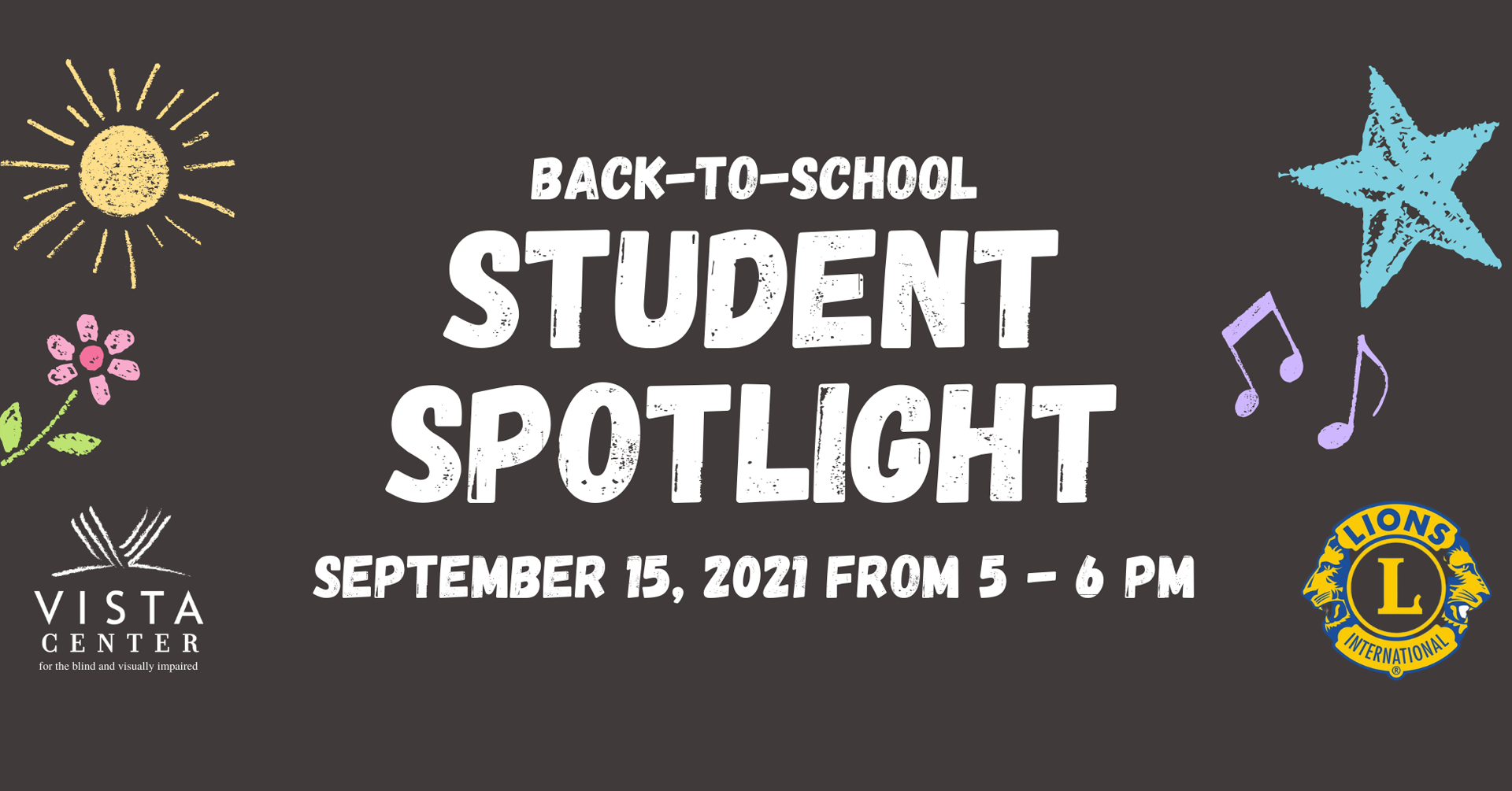 Vista Center for the Blind and Visually Impaired: Back-to-School Student Spotlight