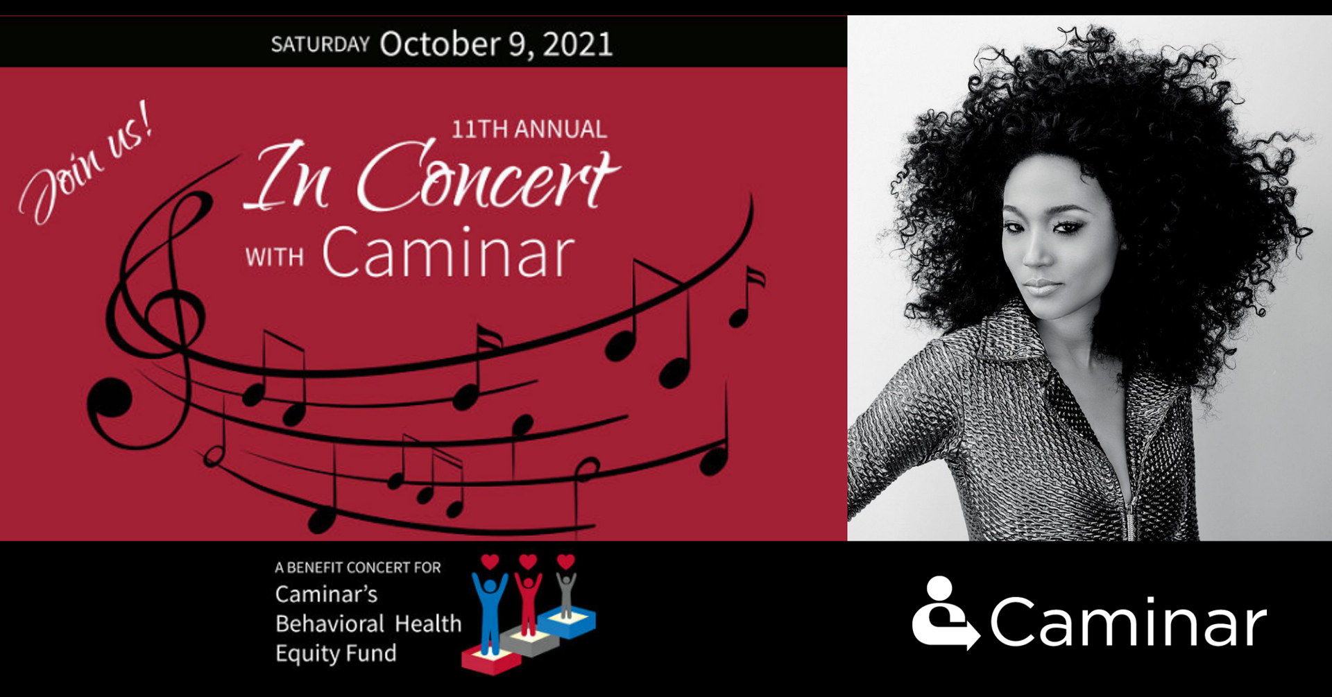 In Concert With Caminar: Complimentary Event Benefitting Caminar’s Behavioral Health Equity Fund