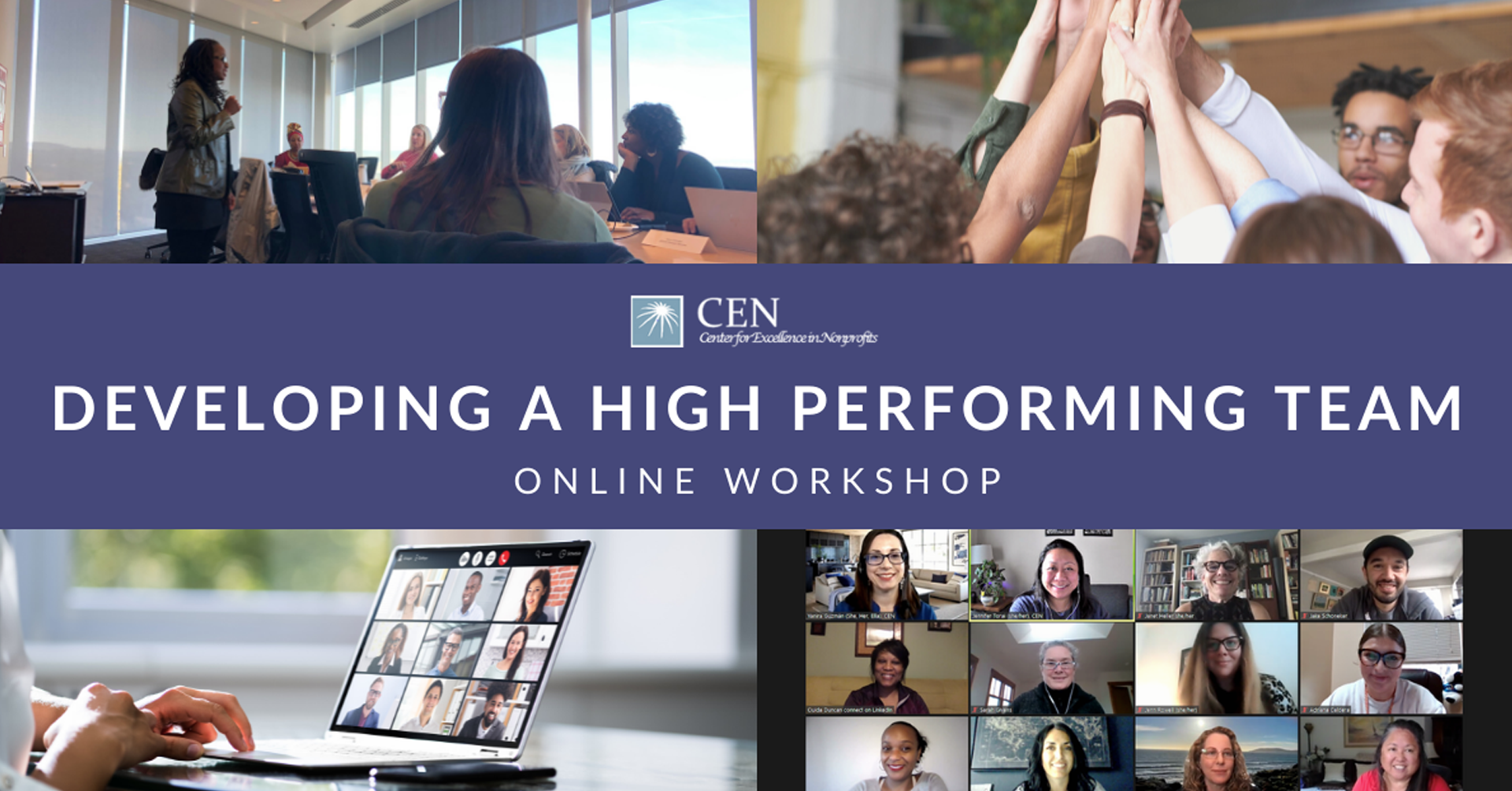 Center for Excellence in Nonprofits: Group Workshop - Developing a High Performing Team