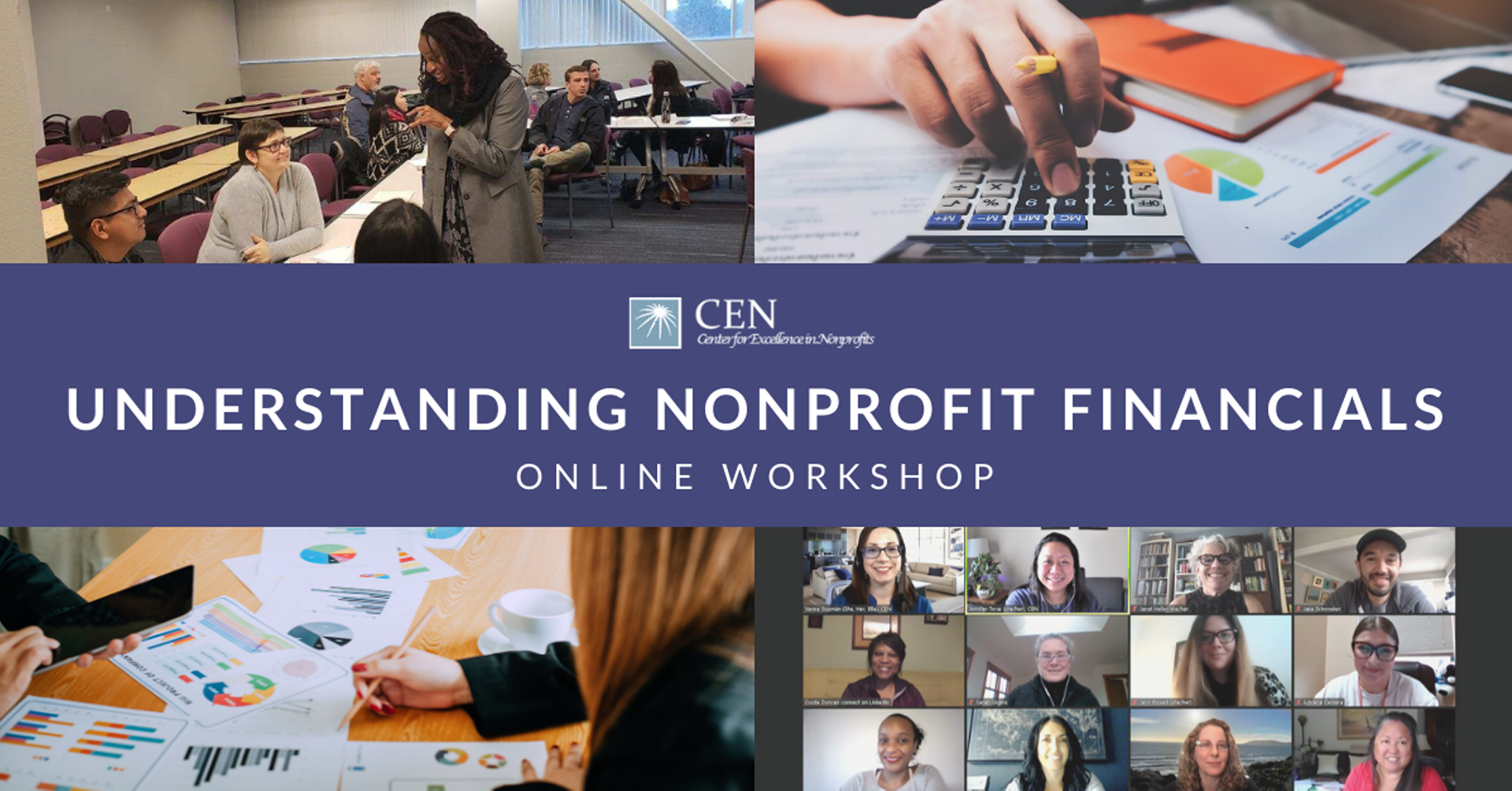 Center for Excellence in Nonprofits: Understanding Nonprofit Financials (Virtual)