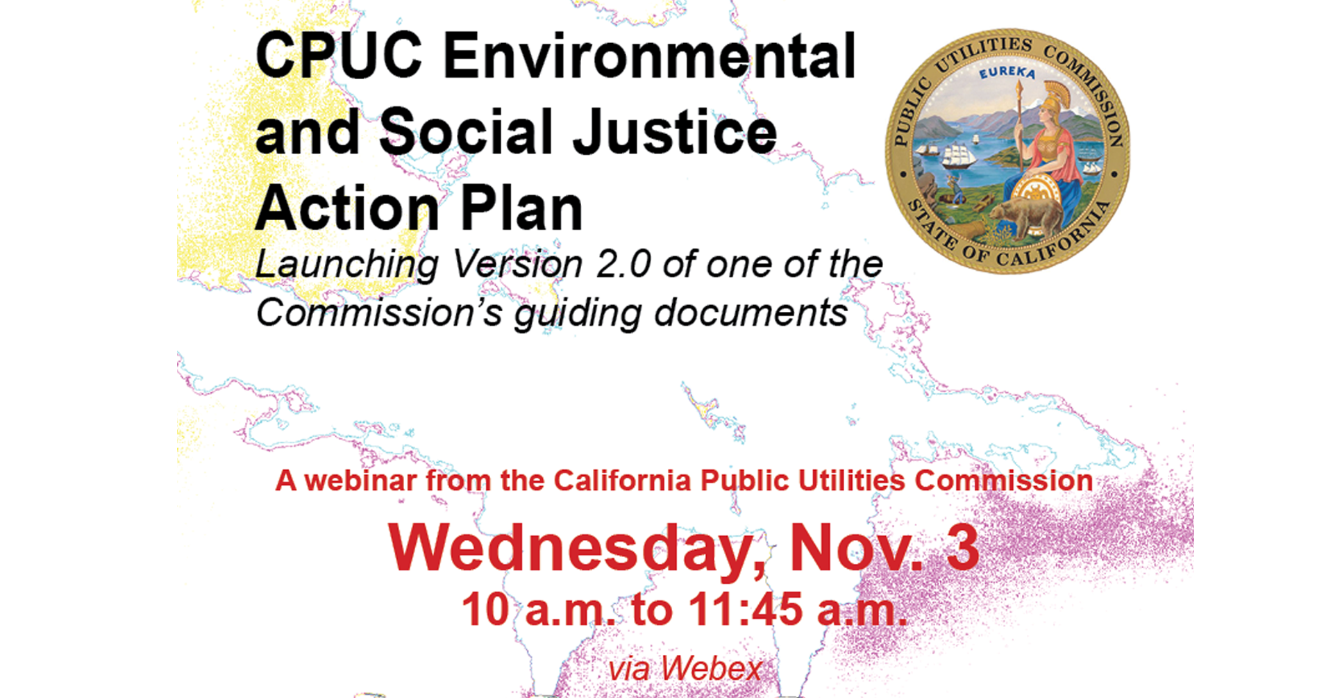 California Public Utilities Commission: Environmental and Social Justice Action Plan Webinar