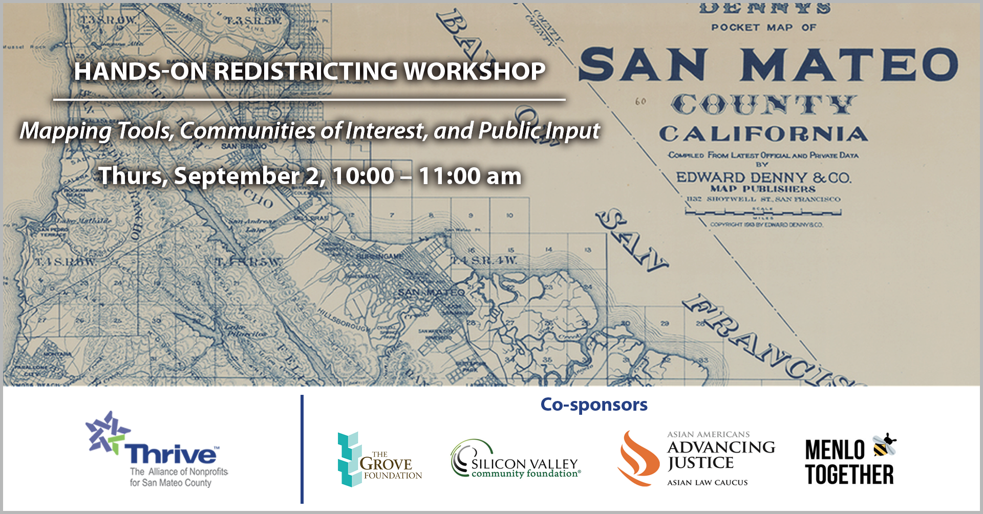 September 2, 2021: Hands-On Redistricting Workshop