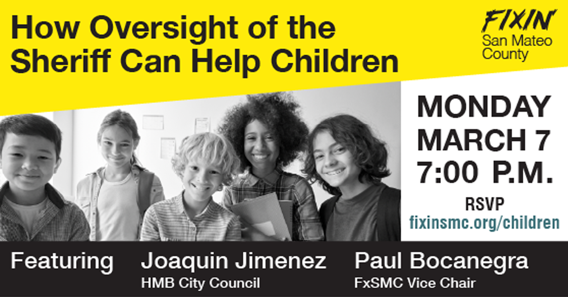 Fixin' San Mateo County: How Oversight of the Sheriff Can Help Children