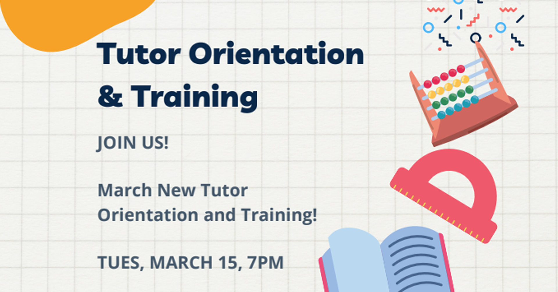 Healthy Cities Tutoring: Tutor Orientation and Training