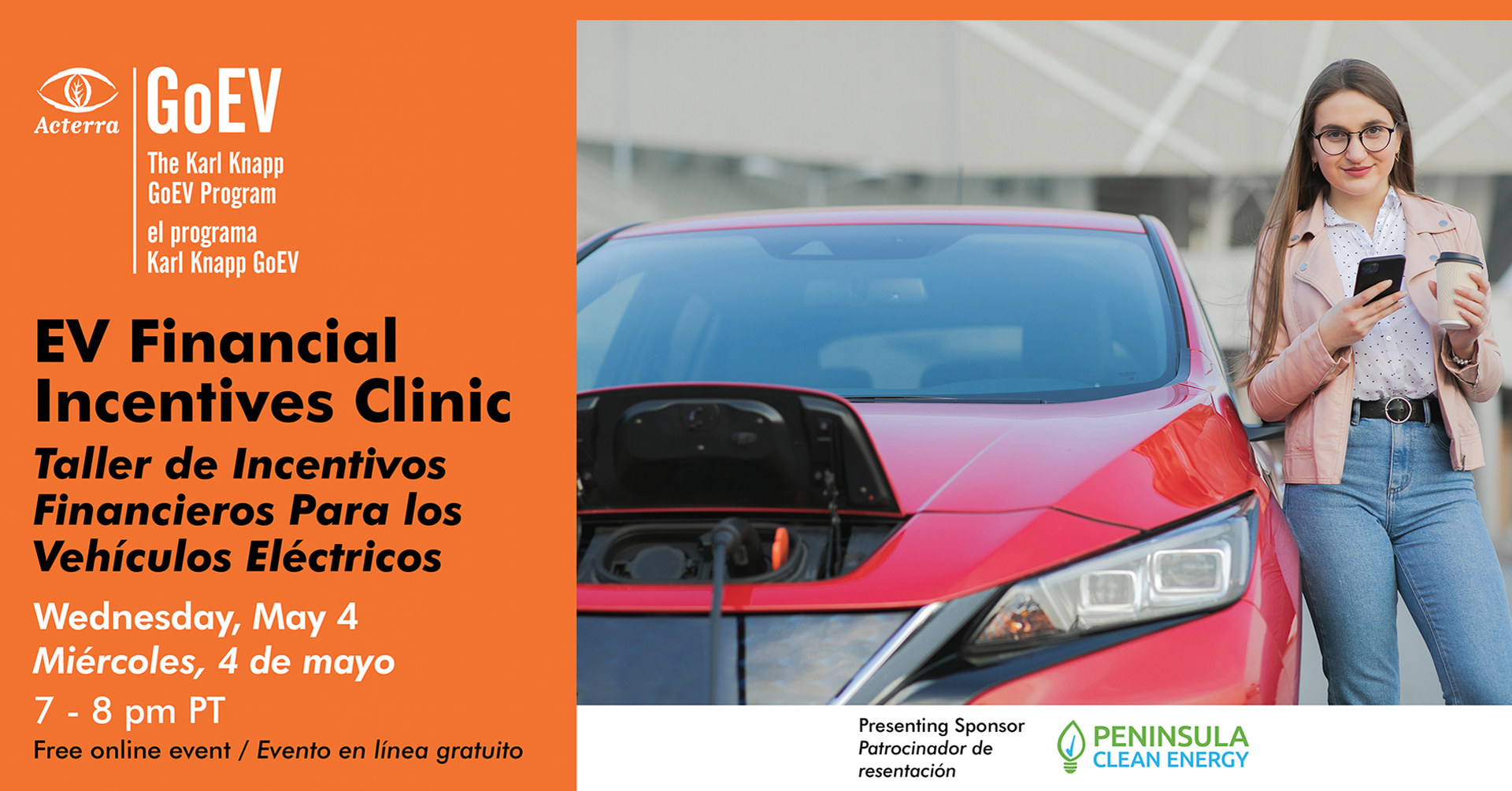 Acterra: Electric Vehicle Financial Incentives Clinic 